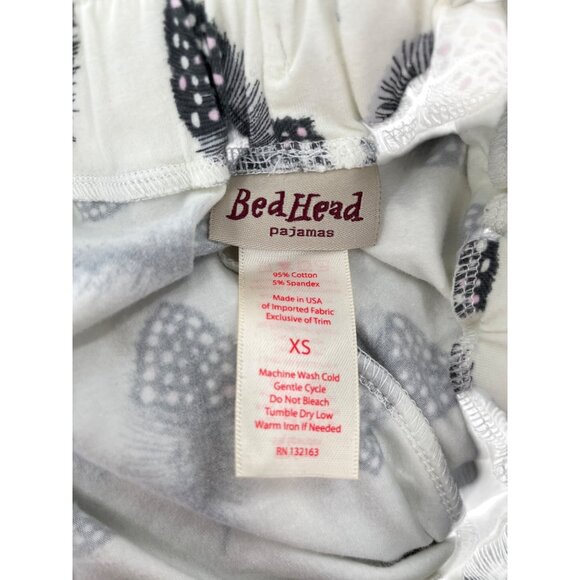 Bed head Ladies Two-Piece Sleepwear Long-Sleeve Top & Pants 100% Cotton Size 8 - Picture 7 of 8